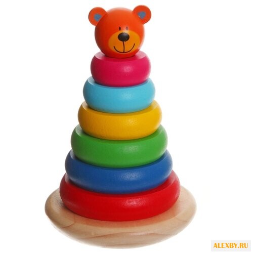 Пирамидка BONDIBON Медвежонок