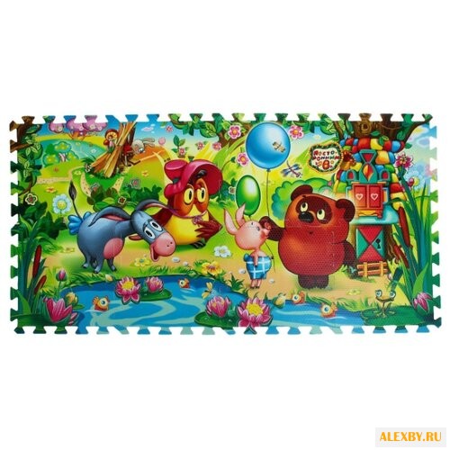 Коврик-пазл Играем вместе