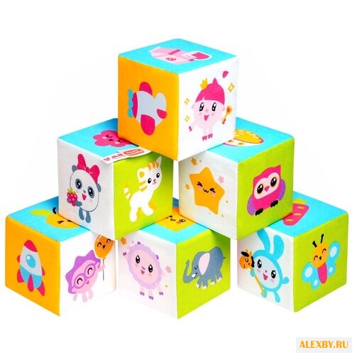 Кубики Мякиши Малышарики