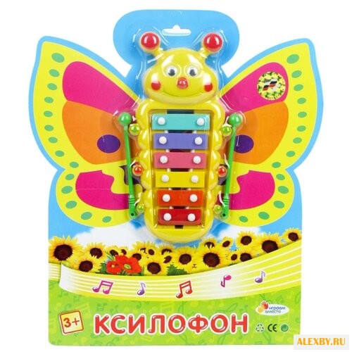 Играем вместе ксилофон Бабочка