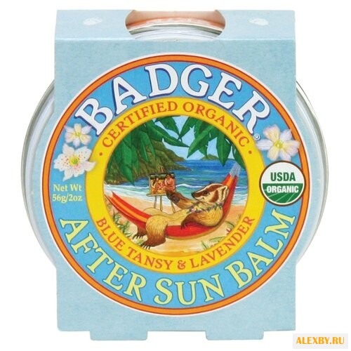 Badger бальзам после загара с
