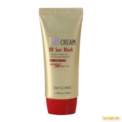 3W Clinic UV Sun Block BB крем