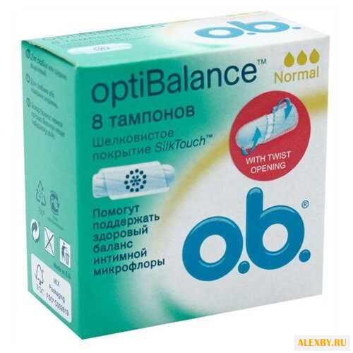 O.b. тампоны OptiBalance Normal