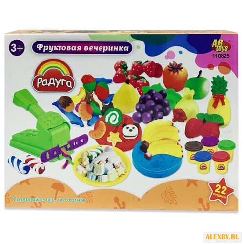 Масса для лепки ABtoys Радуга