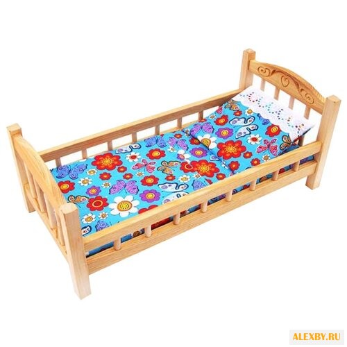 Купить Дворики Кукольная кроватка