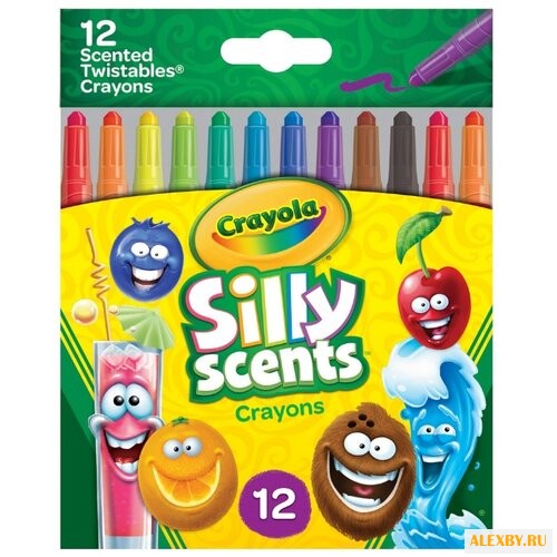 Купить Crayola Восковые мелки мини