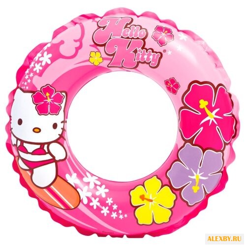 Надувной круг Intex Hello Kitty