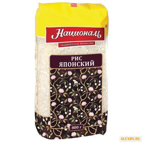 Рис Националь круглозерный