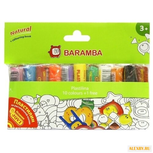 Пластилин JOVI 11 цветов 165г +