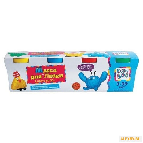 Масса для лепки Kribly Boo 4