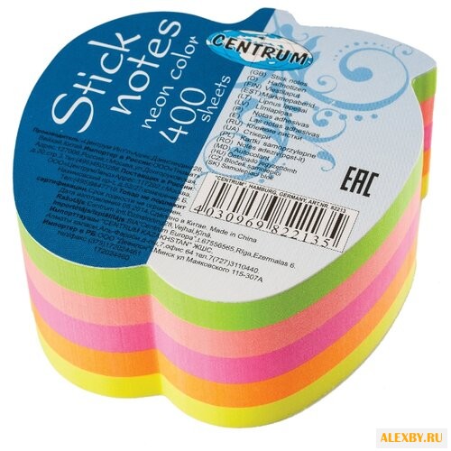 CENTRUM Стикеры Яблоко 5 цветов