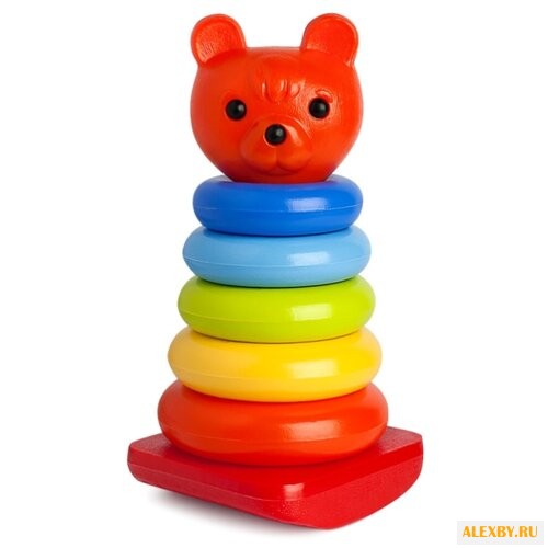 Пирамидка Росигрушка Медвежонок