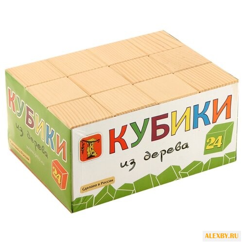 Кубики Пелси из дерева И662