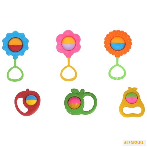 Погремушка Полесье Микс №1