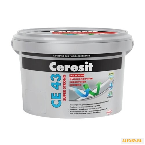 Затирка Ceresit CE 43 Super