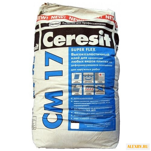 Клей Ceresit СМ 17 Super Flex