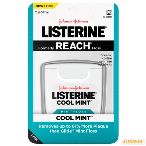 Listerine зубная нить Cool Mint