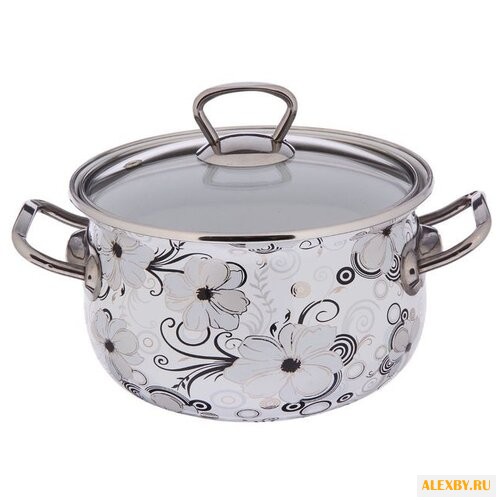Кастрюля Интерос Кружево 2.1 л