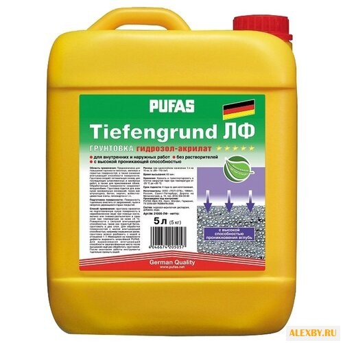 Грунтовка PUFAS Tiefgrund ЛФ 5 л