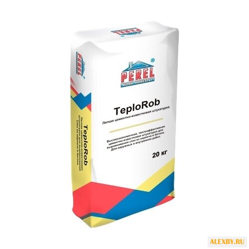 Штукатурка Perel TeploRob 20 кг
