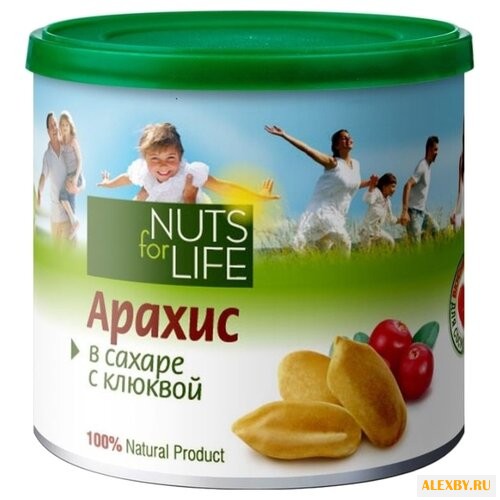 Арахис Nuts for Life в сахаре с