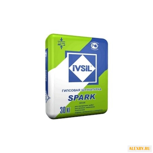 Купить Штукатурка Ivsil Spark 30 кг