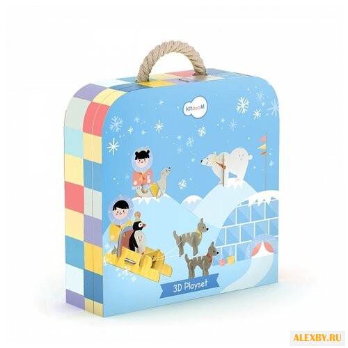 Набор пазлов Krooom 3D Иглу k-331