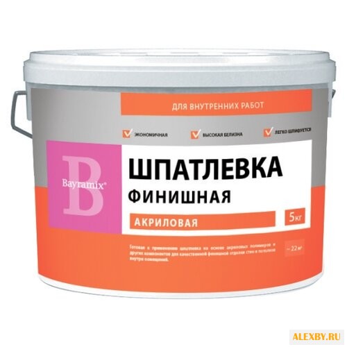 Шпатлевка Bayramix финишная