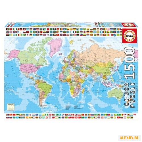 Пазл Educa Политическая карта