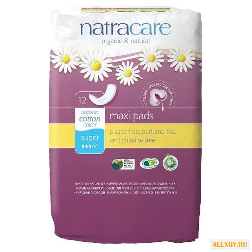 Natracare прокладки Maxi Pads