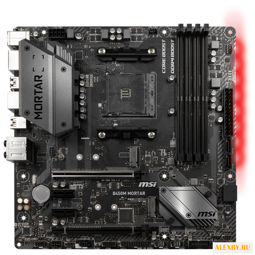 Материнская плата MSI B450M