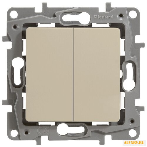 Выключатель 2х1-полюсный