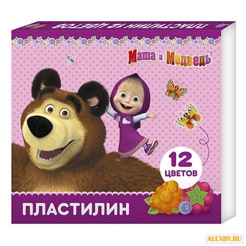 Пластилин РОСМЭН Маша и Медведь