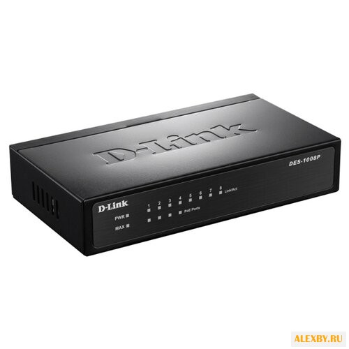 Коммутатор D-link DES-1008P C1A