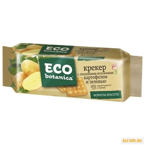 Крекеры Eco botanica с пищевыми