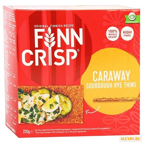 Сухарики ржаные Finn Crisp с