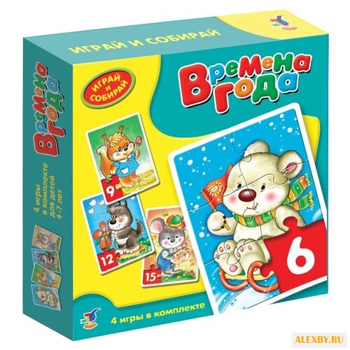 Набор пазлов Дрофа-Медиа Играй