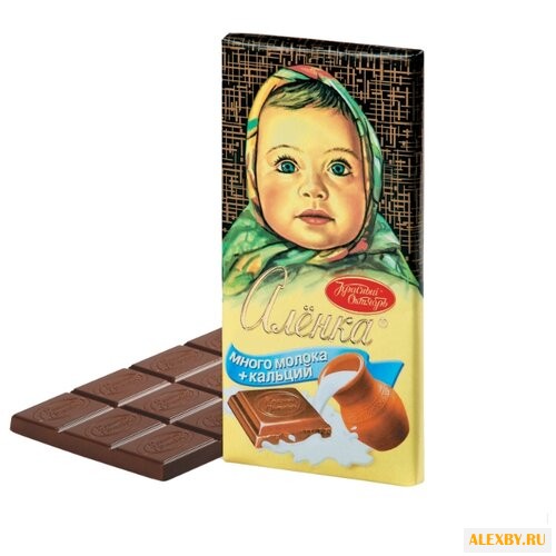 Шоколад Алёнка Много молока