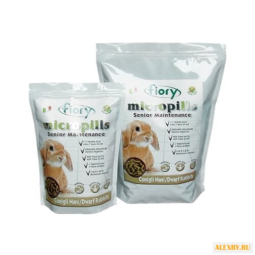 Корм для карликовых кроликов