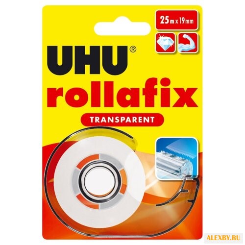 Купить UHU Скотч ROLLAFIX TRANSPARENT