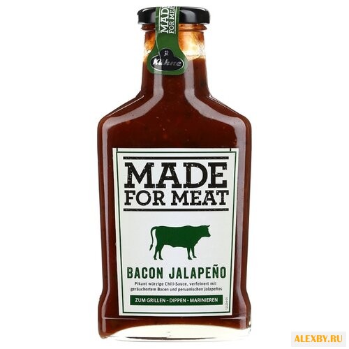 Соус Kuhne Bacon jalapeno 375 мл
