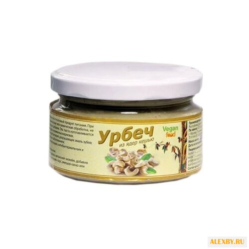 Купить Vegan food Урбеч из ядер кешью