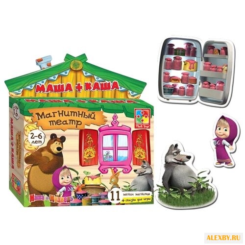 Vladi Toys Магнитный театр Маша