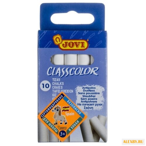 JOVI Мел Classcolor белый 10 шт