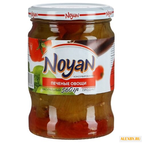 Овощи печеные NOYAN стеклянная