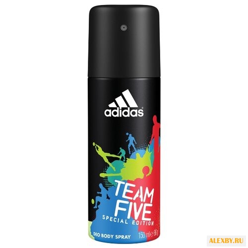 Купить Дезодорант спрей Adidas Team Five