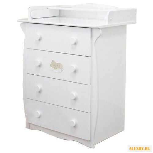 Пеленальный комод Красная