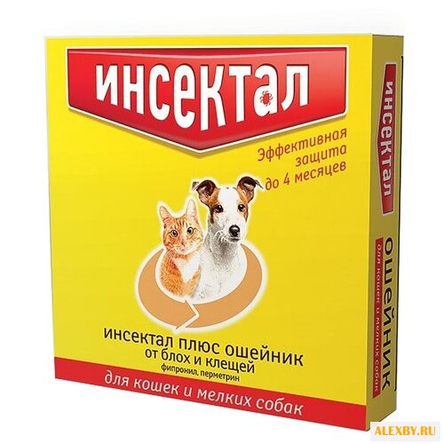 Инсектал Ошейник от клещей и