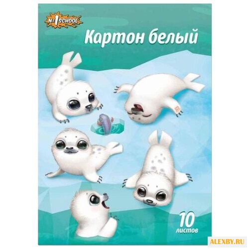 Белый картон Snow Joy №1