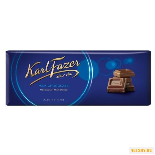 Шоколад Karl Fazer молочный